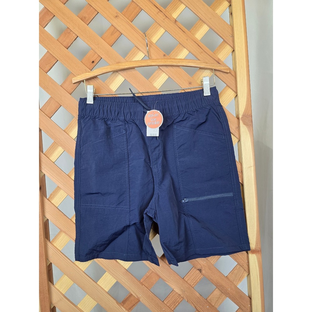 Childrens Place Quick Dry‎ Shorts Boys 16 Blue Nylon Elastic Waist - New